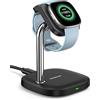 SwanScout Watch Caricatore per Fitbit Versa 4/Versa 3/Sense 2/Sense, SwanScout 505FB