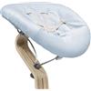 Stokke Newborn Set Stokke Nomi, Grey/Grey Blue - Include una cintura di sicurezza a 5 punti e un set di tessuti reversibili e lavabili - Compatibile con tutte le sedie Stokke Nomi