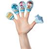 LILLIPUTIENS - Marionette da dito - Pirati - Giocattolo per il bagno con 5 marionette in neoprene - Divertente e educativo, stimola la motricità fine e l'immaginazione dei bambini - Dai 10 mesi- 83353