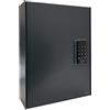 Arregui Keypro PLPRO44 Armadio per chiavi con 44 ganci | Serratura elettronica con tastiera | Cassetta di sicurezza in acciaio per 44 chiavi | Facile installazione a parete | 40 x 30 x 10 cm | Grigio