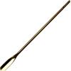 KRUVE Bastone per caffè - 21,6 cm in acciaio inox (oro) per agitare il terreno durante la preparazione con mescolatori di caffè, bastoncini di caffè o cucchiaini da caffè - perfetto per versare,