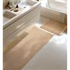 Furicher Grande set di tappeti da bagno, antiscivolo, set da 2 pezzi, tappetino da bagno bohémien, lavabile, per soggiorno, camera da letto, bagno, decorazione da bagno, 51 x 120 cm + 41 x 61 cm
