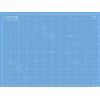 La Canilla Tappetino di Taglio Autorigenerante A2 (60x45 cm - 24x18) Tappeto Piano Antitaglio Grande per Cucito, Patchwork Modellismo | Cutting Mat Contrassegnato in Centimetri e Pollici