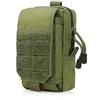 REDAPRIC Borsa tattica EDC Molle Multifunzionale Piccola Borsa Gadget Organizzatore Cellulare Supporto Da Cintura Campeggio Escursioni Ciclismo Arrampicata Con Borsa Compatta (Verde)