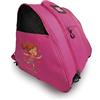 DOJA Barcelona Borsa Pattini in Linea Bambini - Rosa - Regolabile, Borsone Pattinaggio Artistico, Ruote e Protezioni in Tessuto Robusto, Borsa Pattini Rotelle, Copripattini Pattinaggio Rotelle