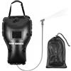 GwaOery Doccia portatile per campeggio con grande flusso d'acqua da 25 litri, borsa da doccia da campeggio, accessori con tubo rimovibile e soffione per doccia commutabile on-off per escursionismo