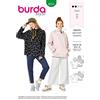 burdastyle Burda 6253 - Cartamodello per Felpe da Donna [34-44] da Cucire, Ideale per Principianti [L2]