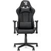 Ranqer Felix Sedia Da Gaming Ergonomica Stile Racing Con Schienale Alto Per Persone Alte, Materiali Resistenti, Base In Nylon, Supporti Lombare E Cervicale Regolabili, Cuscini Inclusi, Nero