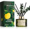 Airkeep Diffusore di Profumo 200ml - Lemon Eucalyptus - Diffusore con Bastoncini - Profumo per Ambienti per Bagno e Soggiorno