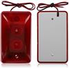Dioche Wired lampeggiante luce stroboscopica siren suono allarme di sicurezza domestica luce sirena, Lampeggiante industriale attenzione avviso lampada luce rossa, Alarm strobe siren