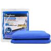 ROLLINGDOG Foglio antipolvere in tessuto antigoccia Premium Defender blu a due strati resistente a perdite e scivolamento 4 x 15', assorbimento d'acqua, forte e leggero, resistente allo strappo