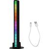 XiXiRan Luce Musica Atmosfera LED, Lampada Ritmica Attivata dalla Voce, Controllo del Suono, Barra Intelligente RGB, Illuminazione Ambientale Creativa Colorata