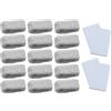 Abiyou Clip per Piumino, 15 Pezzi Clip Antiscivolo per Mantenere il Piumino in Posizione con Schede di Installazione, Clip in Filo a Molla Antiscivolo, Clips per Piumone, per Lenzuola (Grigio)