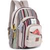 KayJayStyles Natural Handmade Large Multi Pocket Hemp Nepal Backpack