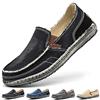 Xinghuanhua Moda Uomo Scarpe di Tela Mocassini Scarpe Slip on Scarpe Casual Piatte Scarpe Piselli Scarpe da Guida Scarpe da Barca