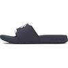 Under Armour Ignite Select, Sandali a Ciabatta Uomo, (001) Nero/Nero/Bianco, 43.5 EU