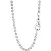 NKlaus 80cm 925 catena a sfere in argento sterling per ciondolo catena d'argento 2mm di larghezza 8926