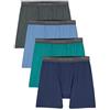 Fruit of the Loom Men's Micro-Stretch Boxer Briefs, Assorted, 2X-Large
