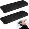 PYserne 2 cuscini ergonomici da polso a forma di L, 30 x 10 cm, in memory foam, per l'avambraccio e il polso, per l'ufficio, la casa