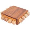 Logica Giochi - Processore - Puzzle 3D in Legno - Giochi Educativi 3D - Difficoltà 3/6 Difficile - Collezione Leonardo da Vinci