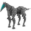 BANDAI SPIRITS Veicolo Exa da 30 mm (Mecha Ver.) [Grigio scuro] Modello in plastica codificato a colori in scala 1:144