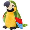 ITODA - Giocattolo Elettrico parlante Pappagallo per Bambini, Giocattolo educativo elettronico per Animali Domestici, Simpatico Pappagallo parlante