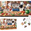 Reofrey Puzzle 1000 Pezzi - Cucina Cane, Puzzle Adulti Forma Speciale, Sfida Impossibile Divertente Per Famiglie & Decorazione Murale Unica 41x80cm - Idea Regalo Per Appassionati Di Puzzle classici