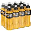Powerade Orange Sport Drink - 12 Bottiglie da 500 ml, Bevanda Isotonica, Bottiglia Ergonomica in PET 100% Riciclabile con Tappo Sport, Soluzione di Carboidrati e Elettroliti