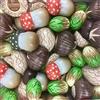 La Suissa Cioccolatini Sapori del Bosco La Suissa Kg 1 - Praline assortite di Cioccolato al Latte e Fondente ripiene nei gusti Nocciola, Noce e Castagna - senza glutine