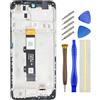 Double Sure Full LCD Display Touch Digitizer Screen Replacement for Motorola Moto G22 XT2231-2 with Screen Frame Black 6.5