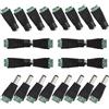senvenelec 22 pezzi CC 5,5 x 2,1 mm, 11 paia di kit di connettori CC a 2 pin, connettori 12 V