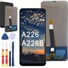 Yuxyiony Nuovo Schermo di Ricambio Per Samsung Galaxy A22 A226 5G A226B SM-A226B/DSN Display LCD Riparazione Dello Schermo e Strumento di Ricambio Accessori