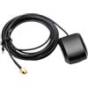 Panlouting Antenna GPS Attiva per Auto 3 Metri | Antenna GPS con Connettore Coassiale SMA RG178 con Base Magnetica per Sistema di Navigazione GPS per Auto | 28dB