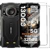 XueqinHu 2Pcs Vetro temperato Compatible with DOOGEE Fire 7 Ultra antiurto Vetro rotezione Pellicola protettiva