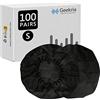 GEEKRIA 100pairs Sanitario e Monouso Fodere Elastiche per Cuffie HD219, HD229, HD239, HD218, HD228, HD38, HD220, Solo3, Solo2.0 Protettive Earpads Covers