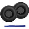 Adhiper E40BT earpads Cuscinetti per Cuffie Padiglioni Auricolari Parti di Riparazione Cuscinetti Auricolari di Ricambio Compatible with JBL Synchros E40BT E40 S400 T450 Cuffie (Nero)