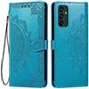HONLEN Custodia per Samsung Galaxy A14 5G / A14 (4G) Cover, (6.6 Inches) Premium PU Pelle Wallet Magnetica Flip Case con Stampata Mandala, 3 Slot Schede, Stand Cover