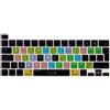MiNGFi Copritastiera Silicone Photoshop Scorciatoie per MacBook Pro 13 M1/M2 A2338 (2020-2023), A2289 (2020), A2251 (2020-2021), Pro 16 A2141 (2019-2021) EU/ISO