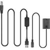 Raeisusp 5V Kit adattatore USB AC-PW20 + NP-FW50 Batteria virtuale per Sony NEX3 NEX 5 7 SLT-A33 A55 SLT-A35 a7/7R a7II a6000 a3000