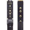 xiwai NGFF M-Key NVME SSD Extender Card con PCI-E 4.0 Cavo di prolunga PCI Express flessibile 30 cm Adattatore Riser per scheda madre SSD 2230/2242/2260/2280