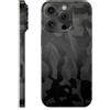 TF Skins Skin compatibile con iPhone 16 Pro e 16 Pro Max, pellicola protettiva protettiva protettiva a 360° Full Coverage o Back Only (Full Coverage, Shadow Black, iPhone 16 Pro)