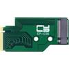 xiwai PCI-E 4.0 NGFF NVME da 22x42mm a 22x80mm M-Key Maschio a Femmina Adattatore SSD Estensione Compatibile con Legion Go Game Boy