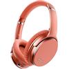 Srhythm NC35 Cuffie Cancellazione del Rumore Wireless Bluetooth 5.0, Auricolare Leggero a Carica Rapida Over-ear con Microfono, Mega Bass 50+ ore di Riproduzione