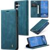 Sojlecyu Cover per Samsung Galaxy S25 Plus Custodia, a Libro Portafoglio in Premium Pelle PU Porta Carte Flip Case Supporto Protezione Case Cover per Samsung Galaxy S25 Plus, Blu verde