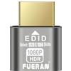 FUERAN 2K 4K 8K Emulatore Display Virtuale Spina Fittizia HDMI - Adattatore Headless 3840x2160@60Hz 1080@120HDR DVI Emulatore EDID (2K-1080@60 HDR)