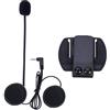 EJEAS Motocycle interfono microfono + casco,tuta per V4/V6 Motocycle Bluetooth Interphone