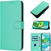 CASEONJAN Cover per Samsung Galaxy A54 5G, Custodia a Portafoglio Cover a Libro in Pelle PU [Slot per Schede], Flip Caso Antiurto Case per Samsung A54 5G (Verde menta)