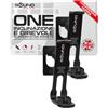 Sound bass 2 x ONE, ONE Gen 2, ONE SL, Play:1 Supporto per montaggio a parete - Twin Pack - Nero - Compatibile con Sonos ONE, ONE Gen 2, ONESL & Play:1, Progettato nel Regno Unito
