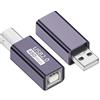 NFHK 2 pz/lotto USB 2.0 Tipo B Femmina a Tipo A e Tipo B Adattatore di Estensione Maschio per Disco Scanner Stampante, NF-U2-010-AB