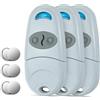 Aischens 3PCS Telecomando Cancello Universale per Cancelli e Garage, Trasmettitore Portachiavi 433.92MHz, Compatibile con CAME Top432NA/432EE/432EV/432A/432M/432S/T432
